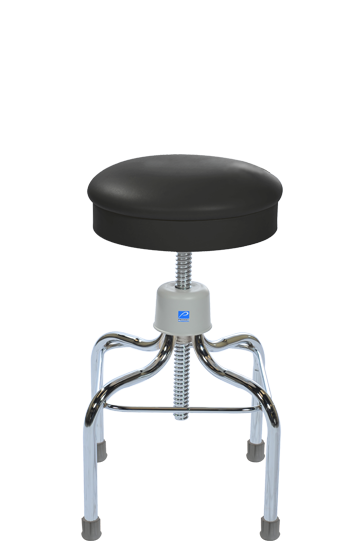 P-38 / T-38 Chrome Operating Room Stool Without Caster – Anchor Simulation