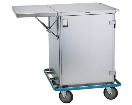 sealed case cart stainless steel