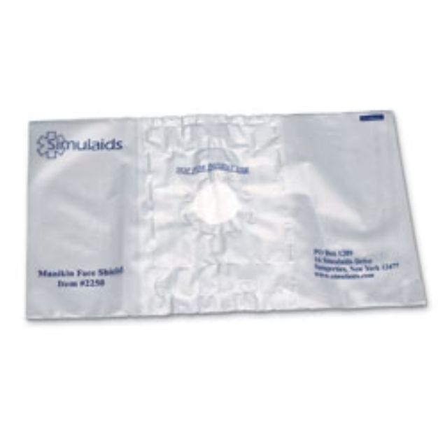 Manikin Face Shield 100Pk Box