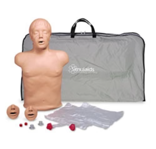 Brad CPR Manikin With Electronic Console and Carry Bag