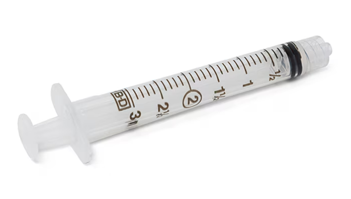 BD Luer-Lok™ with Graduations, Syringe only