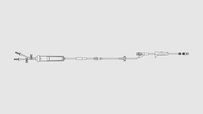 Alaris 15-Drop Pump Module Nonvented Blood Sets