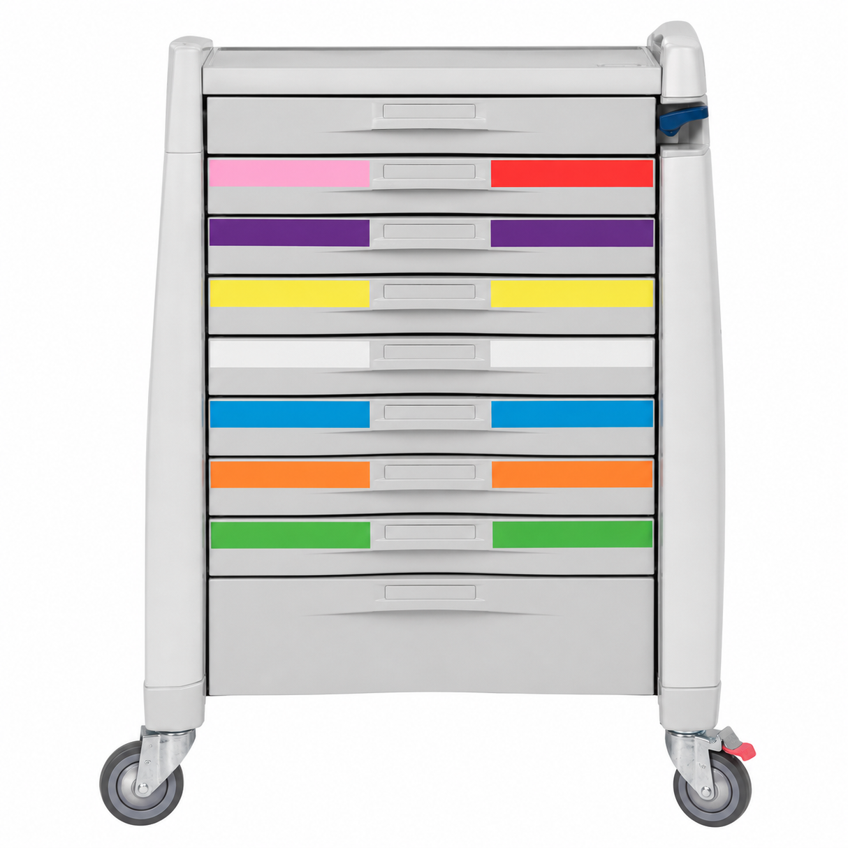 AccuCart 9 Drawer Pediatric Emergency Cart