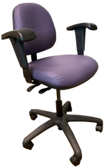 ergo task chair orchard plum color