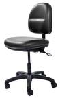 ergo task chair no arms raven black