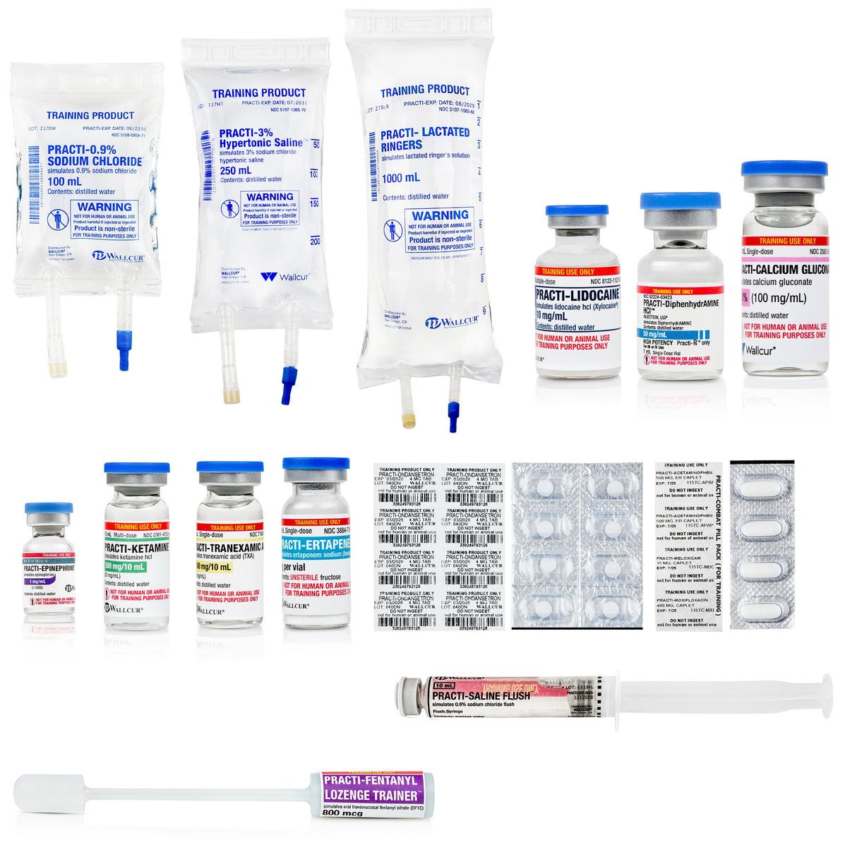 Practi-TCCC Corpsman/Combat Medic Bundle (for training)