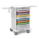 9-Drawer X-Tall Aluminum Pediatric Cart