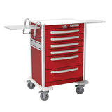 6-Drawer X-Tall Aluminum Emergency Cart