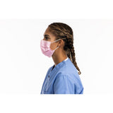 HALYARD* Pink Level 1 Procedure Mask with Earloops