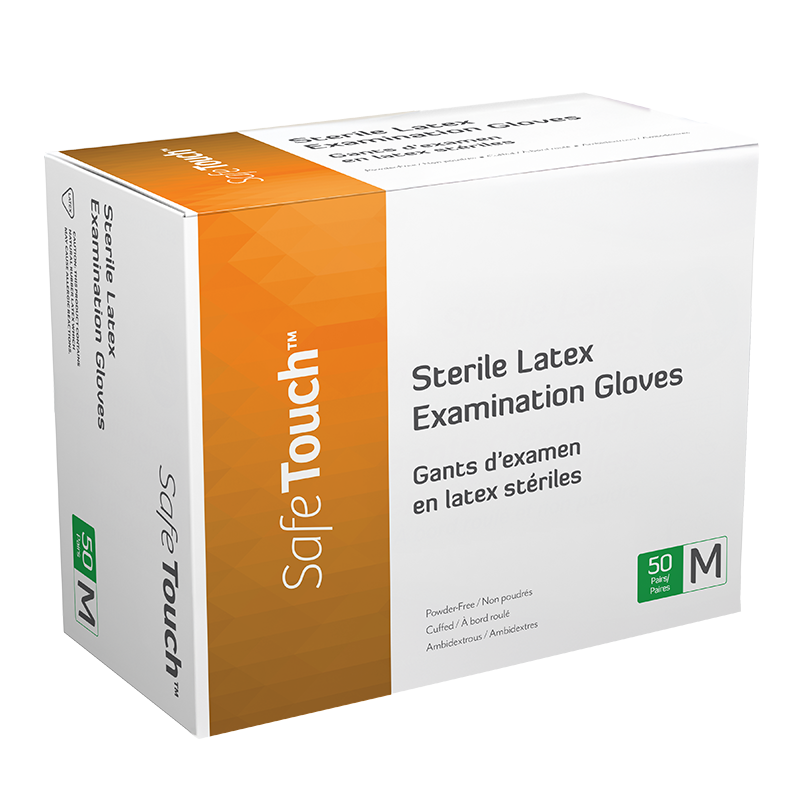 Sterile Latex Exam Gloves, Powder-Free