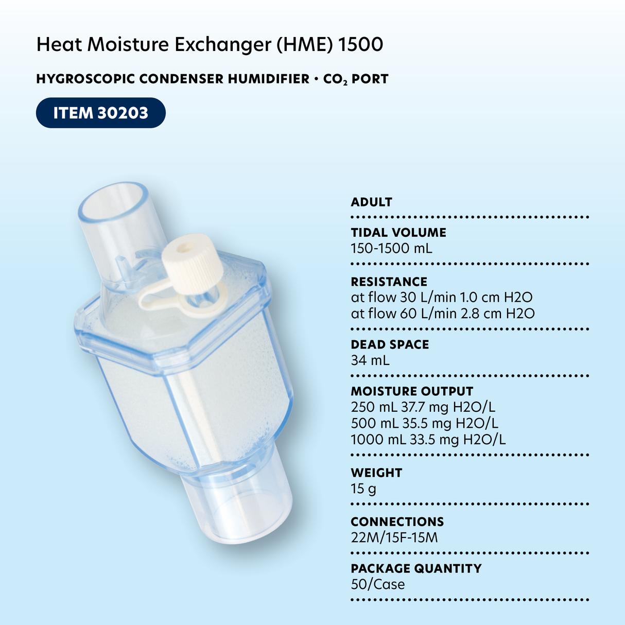 Heat Moisture Exchanger (HME)