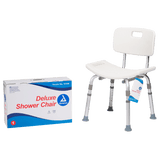 Deluxe Shower Chair with Back