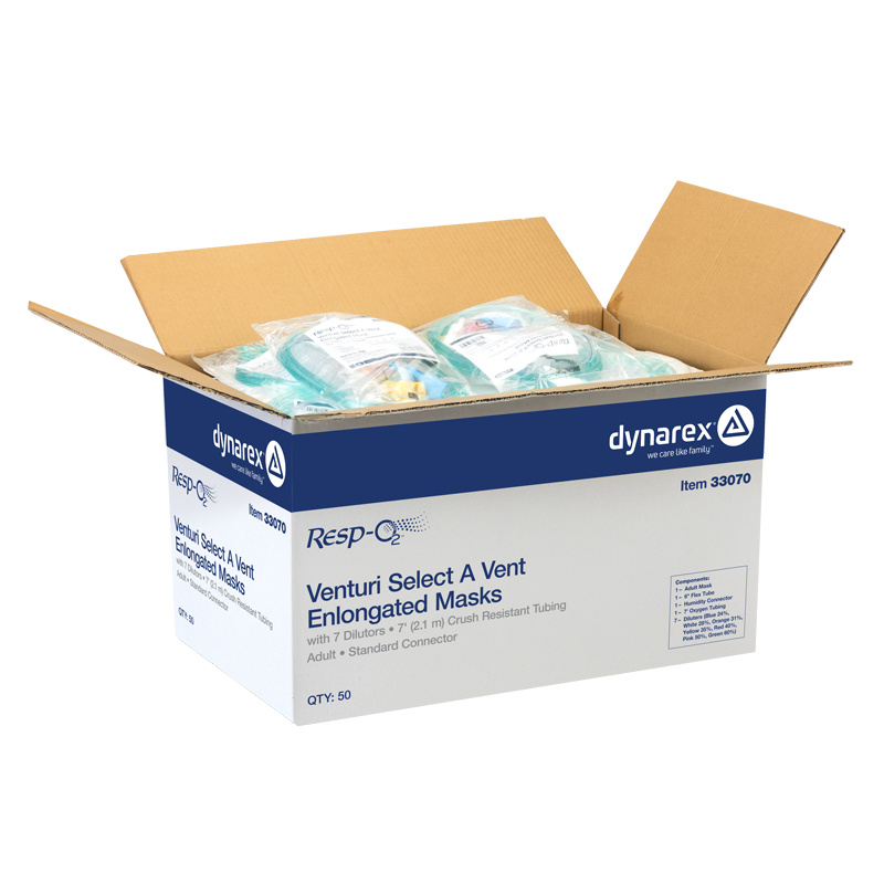 Venturi Masks - With Dilutors or Dial