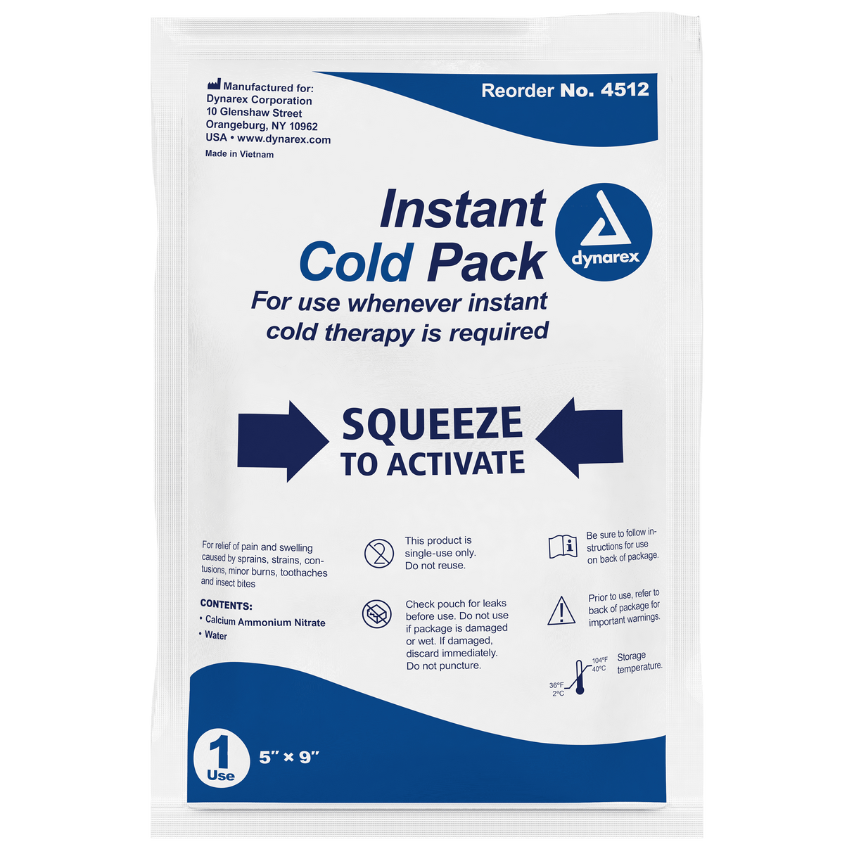 Instant Hot and Cold Packs