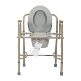 Drop-Arm Commode