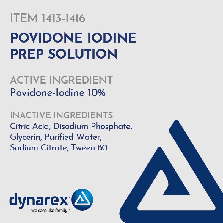 Povidone Iodine Prep Solutions
