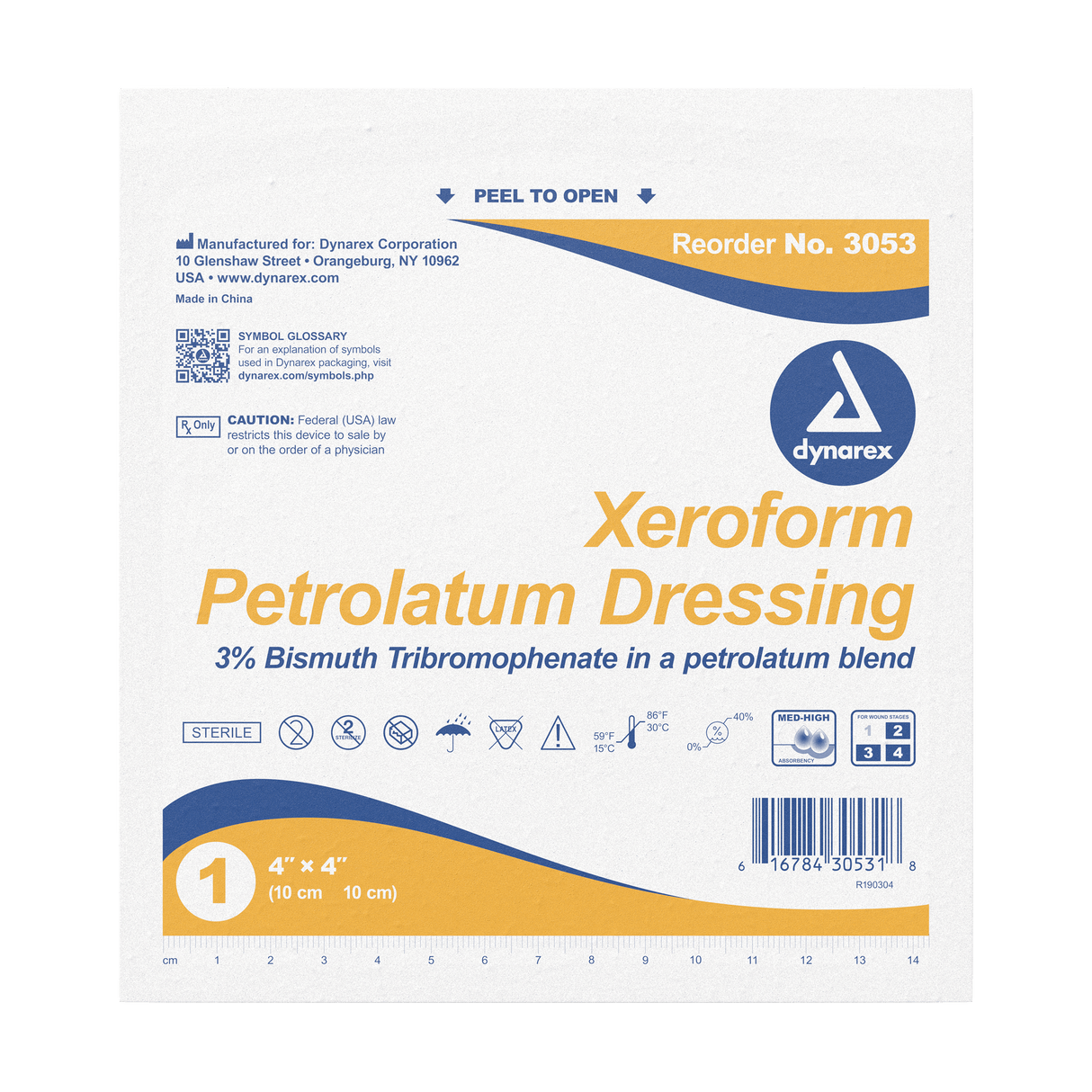 Xeroform™ Petrolatum Gauze Dressings
