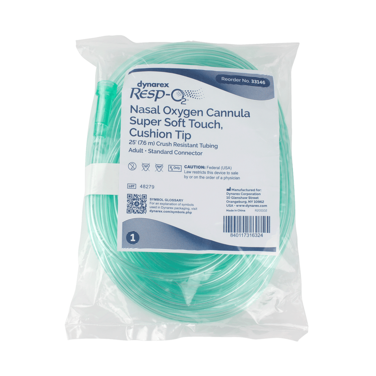 Nasal Oxygen Cannulas - Super Soft Touch -  Cushion Tip