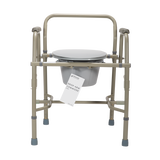 Drop-Arm Commode