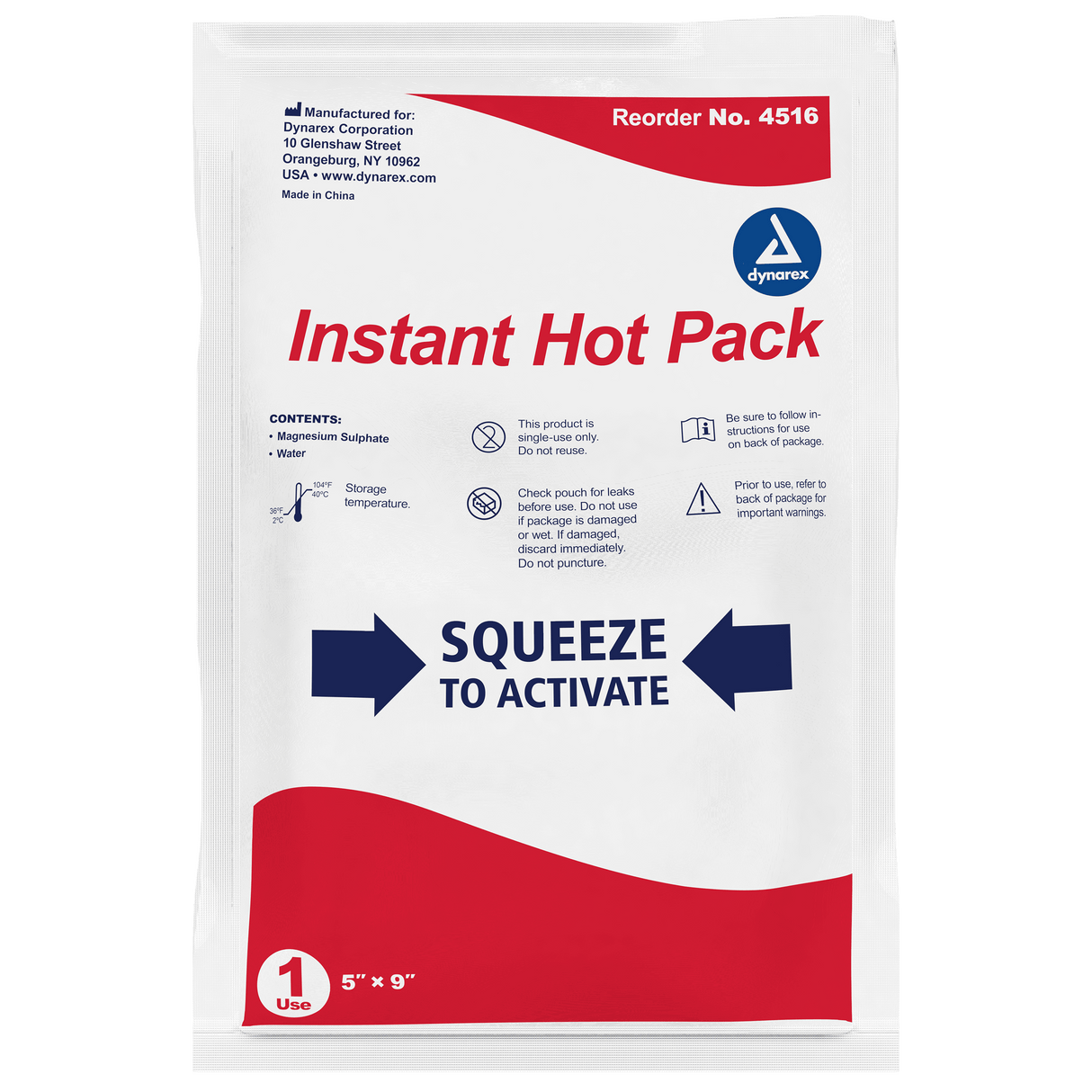 Instant Hot and Cold Packs