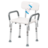Shower Chair with Removable Back and Arms