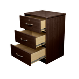 Furniture Three Drawer Nightstand