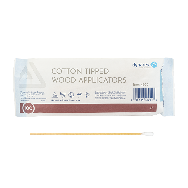 Cotton Tipped Wood Applicators