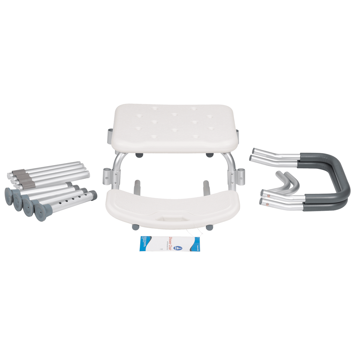 Shower Chair with Removable Back and Arms