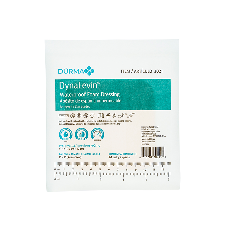 DynaLevin™ Waterproof Adhesive Bordered Foam Dressings