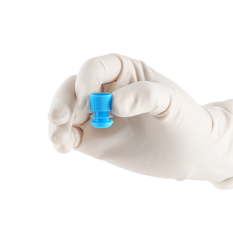 Flange Plug Caps for Test Tubes