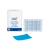 Blue Metal Detectable Woven Bandages