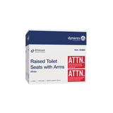 Locking Raised Toilet Seat with Arms