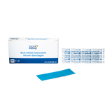 Blue Metal Detectable Woven Bandages