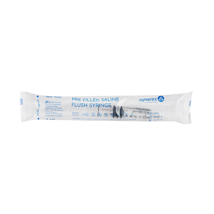 Pre-Filled Saline Flush Syringes