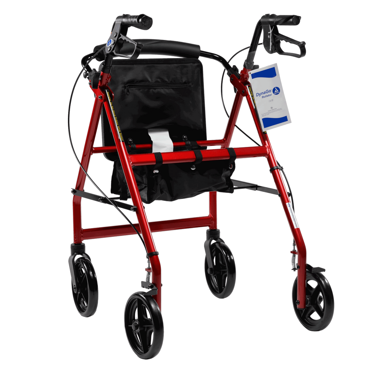 DynaGo™ Quad 8 - Aluminum Rollator with 7.5 inch Wheels