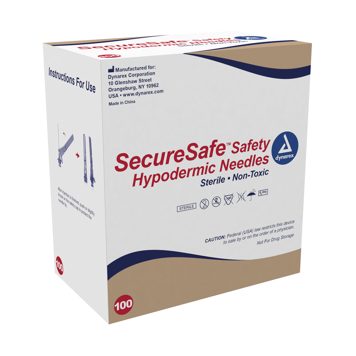 SecureSafe™ Safety Hypodermic Needles