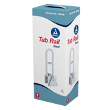Steel Clamp-On Tub Rail