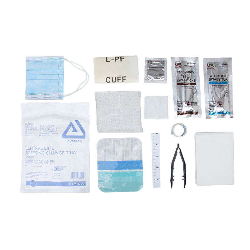 Central Line Dressing Change Tray - Sterile