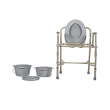 Drop-Arm Commode