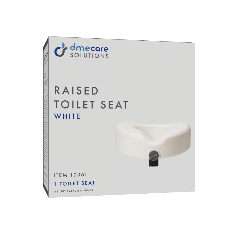 Raised Toilet Seat without Arms