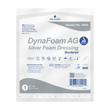 DynaFoam™ AG Bordered Foam Dressing - 4"x4"