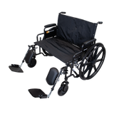Bariatric HD Wheelchairs with Elevating Leg Rest