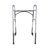 Bariatric Dual Release Folding Walker with Wheels
