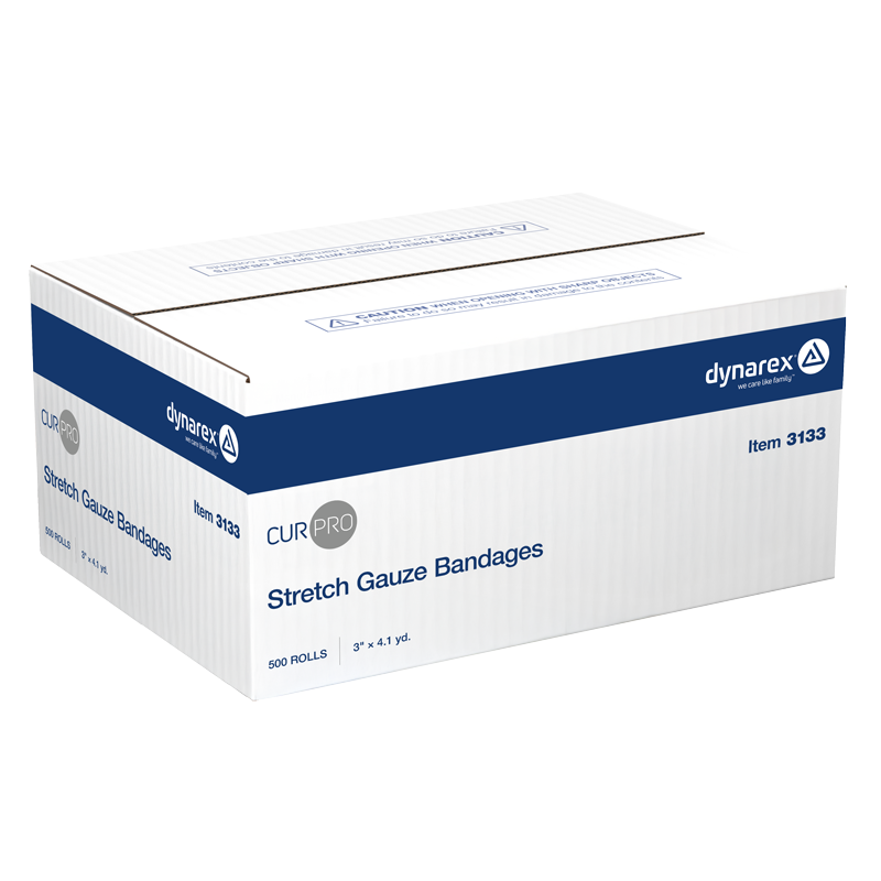 Stretch Gauze Bandages - Individually Wrapped