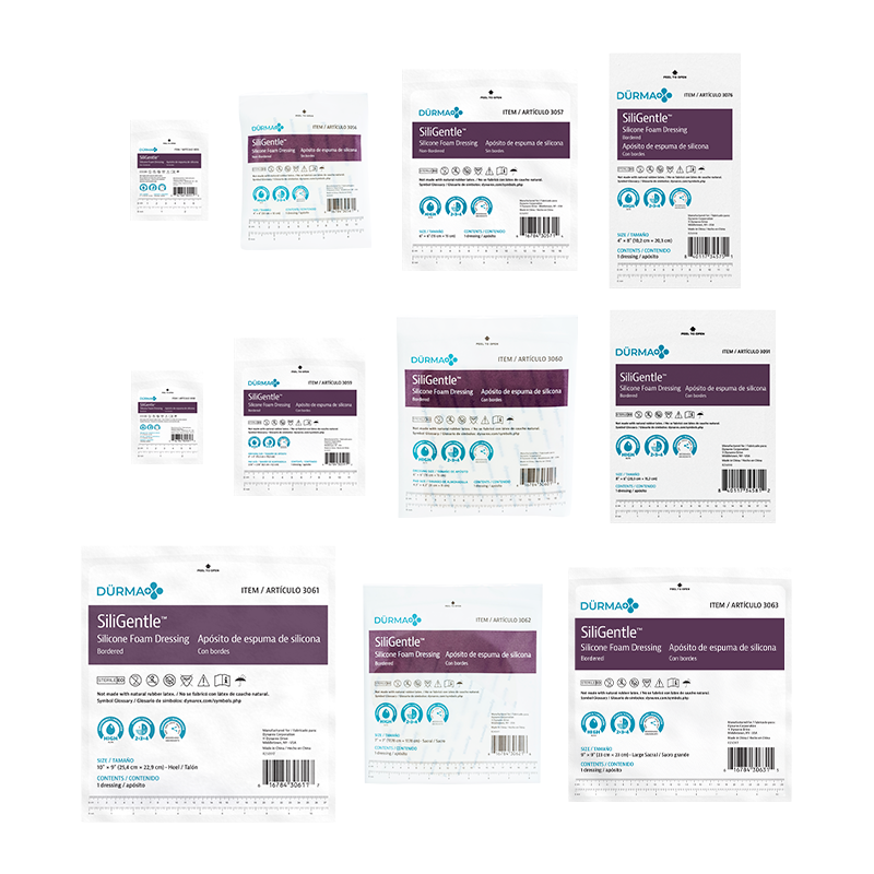 SiliGentle™ Silicone Foam Dressings