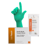 Sterile Nitrile Surgical Gloves, Powder-Free