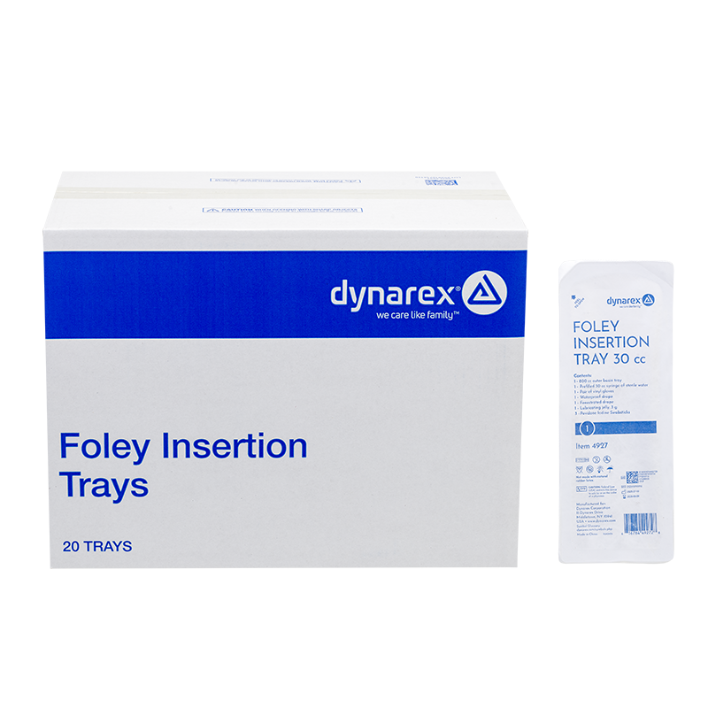 Foley Insertion Trays without Catheters