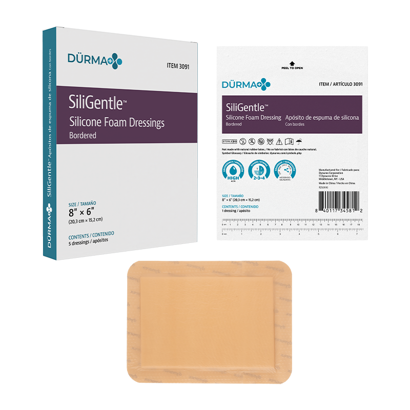 SiliGentle™ Silicone Foam Dressings