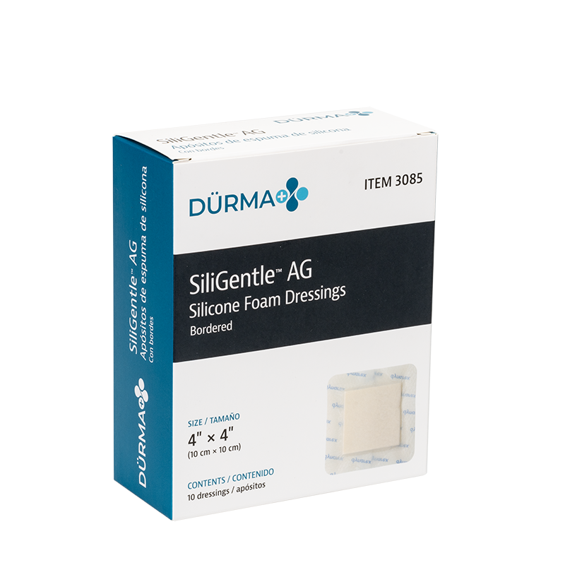 SiliGentle™ AG Silicone Foam Dressings
