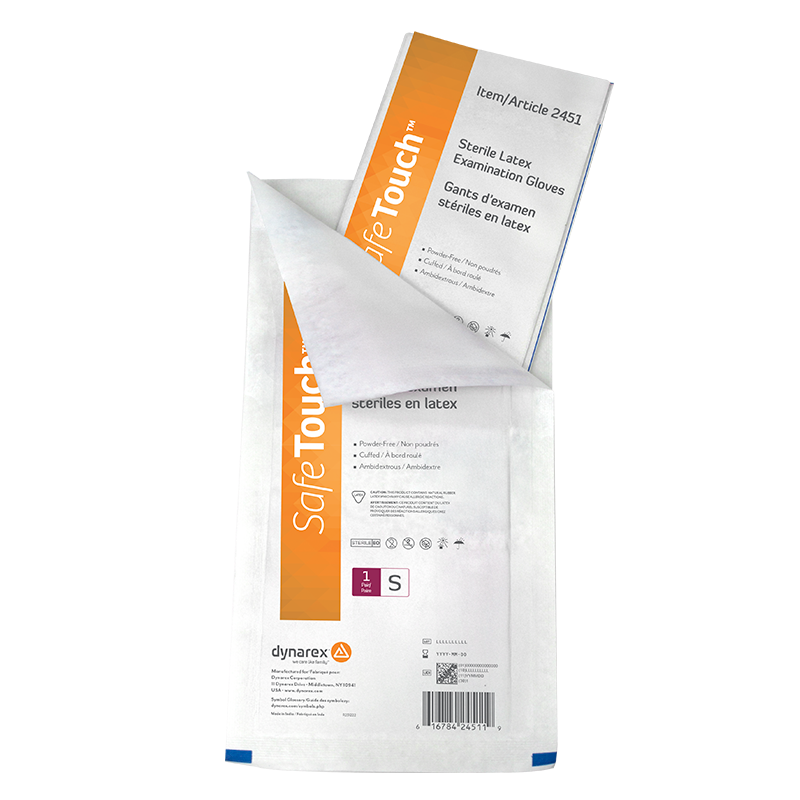 Sterile Latex Exam Gloves, Powder-Free